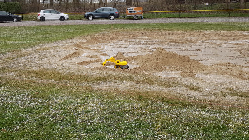 immer wieder Graupel